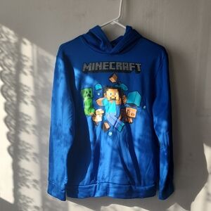 Minecraft Kids Blue Hoodie